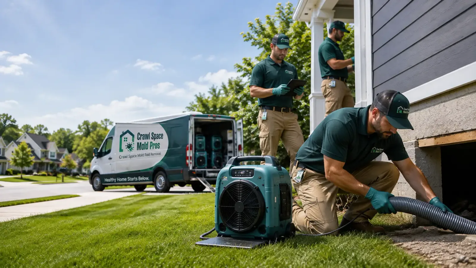 Crawl Space Mold Removal in Canton, OH